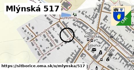 Mlýnská 517, Šitbořice