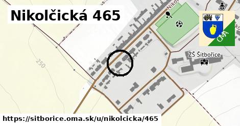 Nikolčická 465, Šitbořice