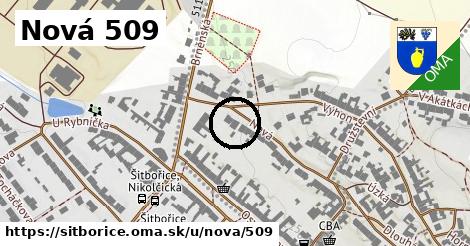 Nová 509, Šitbořice