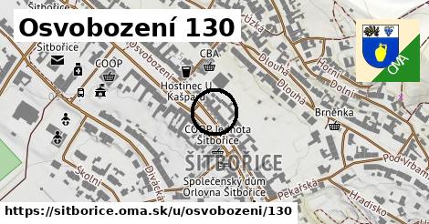 Osvobození 130, Šitbořice