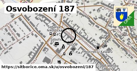 Osvobození 187, Šitbořice
