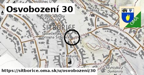Osvobození 30, Šitbořice