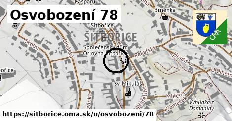 Osvobození 78, Šitbořice