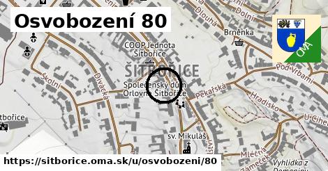 Osvobození 80, Šitbořice