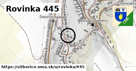 Rovinka 445, Šitbořice