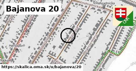 Bajanova 20, Skalica