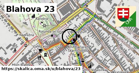 Blahova 23, Skalica