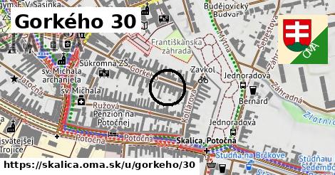 Gorkého 30, Skalica