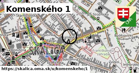 Komenského 1, Skalica