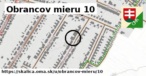 Obrancov mieru 10, Skalica