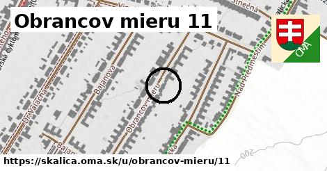 Obrancov mieru 11, Skalica