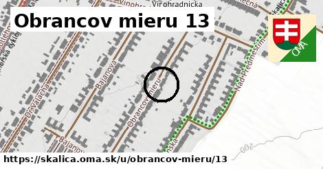 Obrancov mieru 13, Skalica