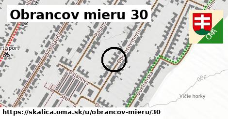 Obrancov mieru 30, Skalica