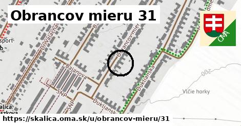 Obrancov mieru 31, Skalica