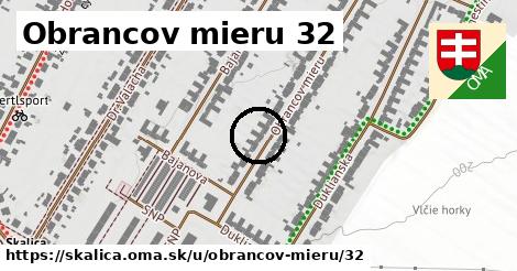 Obrancov mieru 32, Skalica