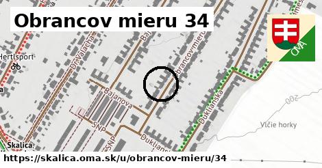 Obrancov mieru 34, Skalica