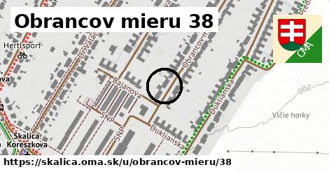 Obrancov mieru 38, Skalica