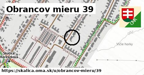 Obrancov mieru 39, Skalica