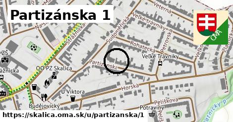 Partizánska 1, Skalica