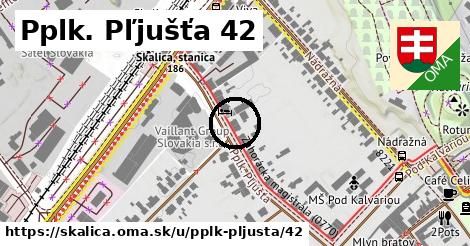 Pplk. Pľjušťa 42, Skalica