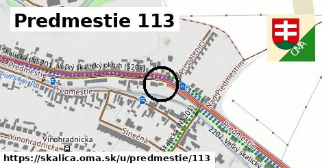 Predmestie 113, Skalica