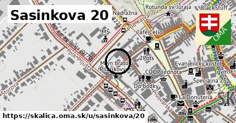 Sasinkova 20, Skalica