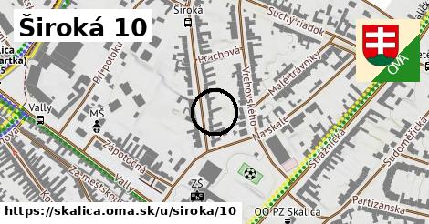 Široká 10, Skalica