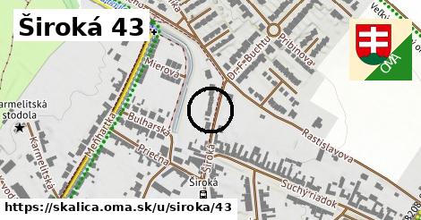 Široká 43, Skalica