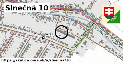 Slnečná 10, Skalica