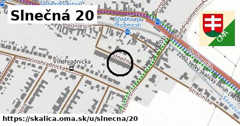 Slnečná 20, Skalica