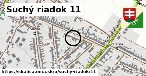 Suchý riadok 11, Skalica