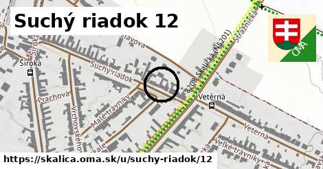 Suchý riadok 12, Skalica