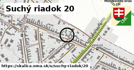 Suchý riadok 20, Skalica