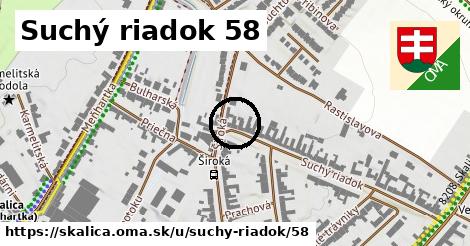 Suchý riadok 58, Skalica