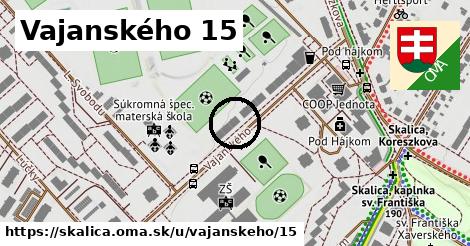 Vajanského 15, Skalica