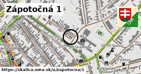 Zápotočná 1, Skalica