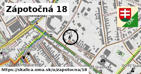 Zápotočná 18, Skalica