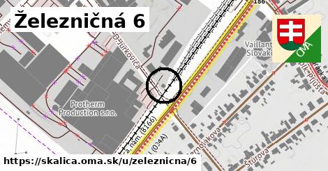 Železničná 6, Skalica