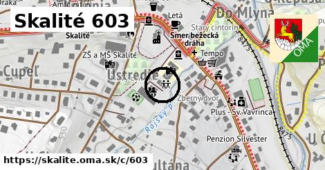 Skalité <span class="supisne">603</span>