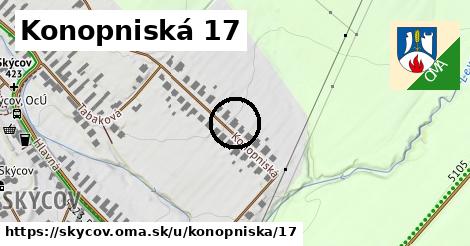 Konopniská 17, Skýcov