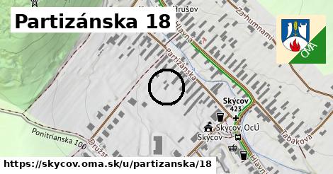 Partizánska 18, Skýcov