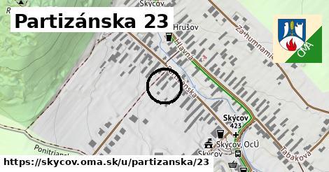 Partizánska 23, Skýcov