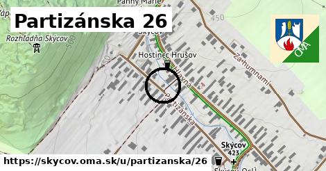 Partizánska 26, Skýcov