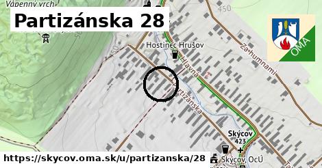 Partizánska 28, Skýcov
