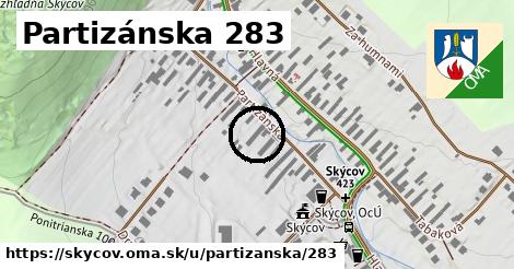 Partizánska 283, Skýcov