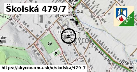 Školská 479/7, Skýcov