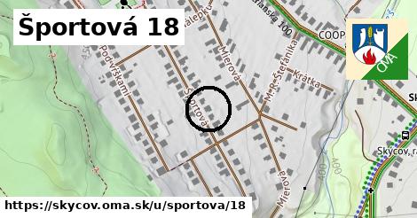 Športová 18, Skýcov