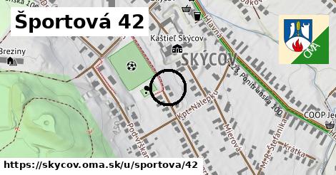 Športová 42, Skýcov