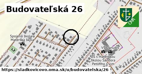 Budovateľská 26, Sládkovičovo