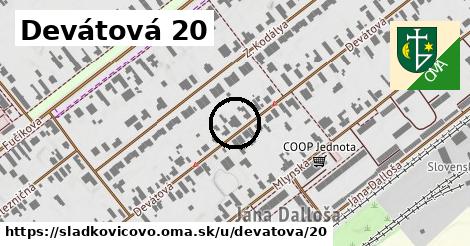 Devátová 20, Sládkovičovo